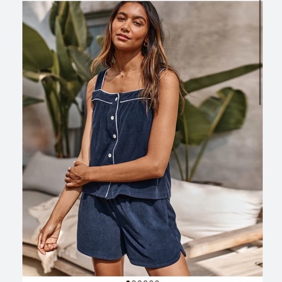 summersalt Other - Summersalt The Towel Terry Beach Bathing suit Coverup 2 Piece Set PJs Size XL